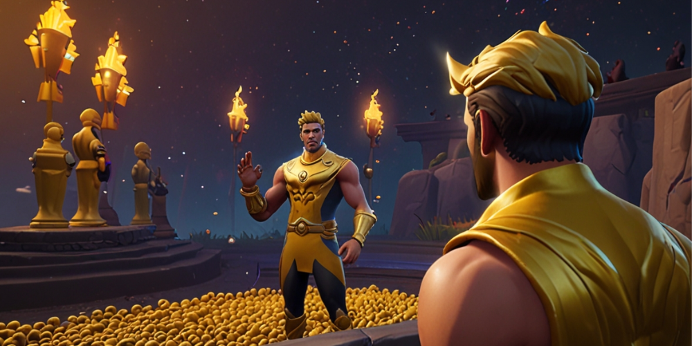 The Rise of Midas event in Fortnite